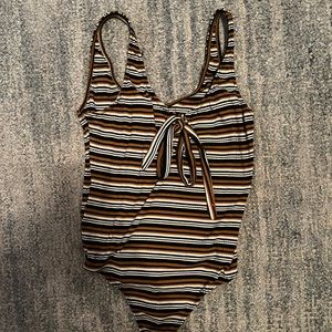 Striped Bodysuit
